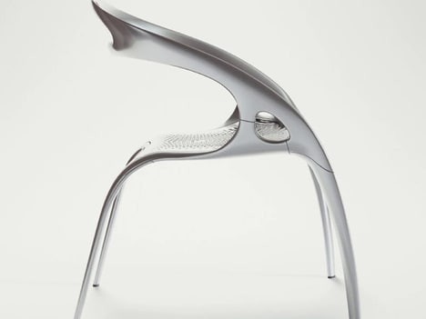 Magnesium-Infused Futuristic Chairs