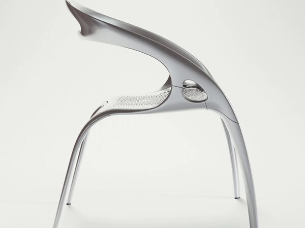 Magnesium-Infused Futuristic Chairs