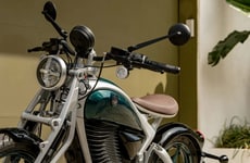 Sculptural Electric Motorcycle Designs