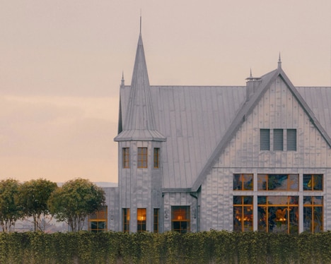 Mansion-Topped Surreal Hotels