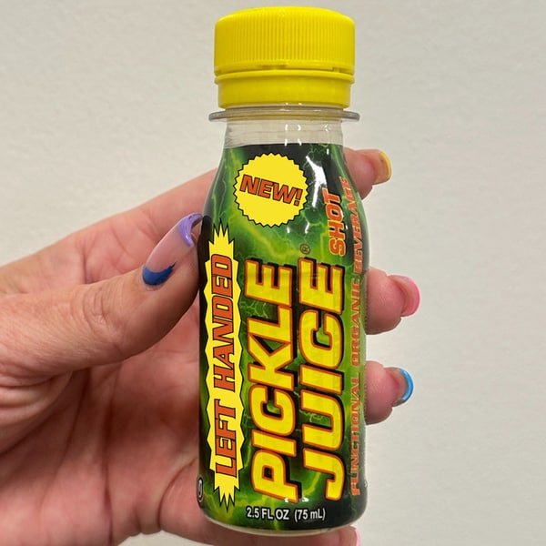 Left-Handed Athlete-Focused Nutrition Shots