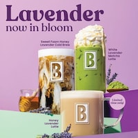 Lavender-Flavored Coffee Menus