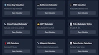Online Calculation Hubs