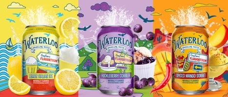 Foodie-Inspired Sparkling Drinks