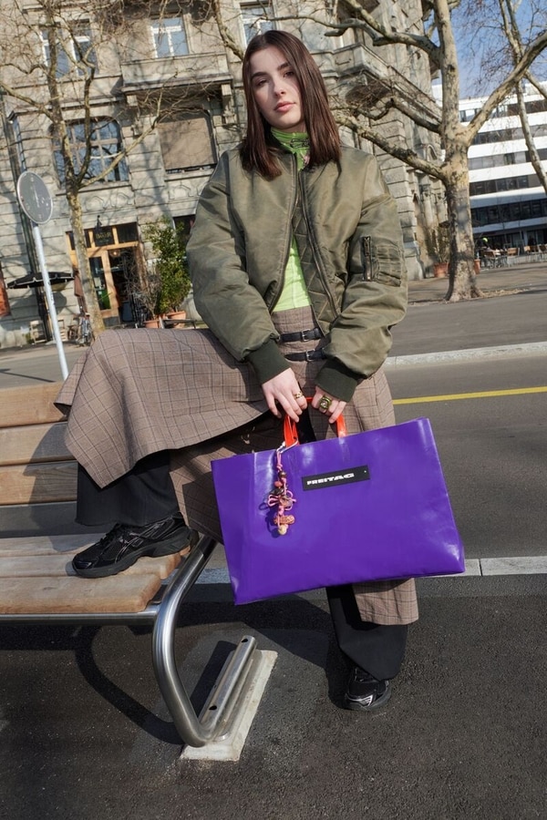 Extra-Roomy Shopper Bags : F260 MIAMI WIDE