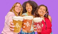 Foam-Topped Fizzy Drinks Image 1