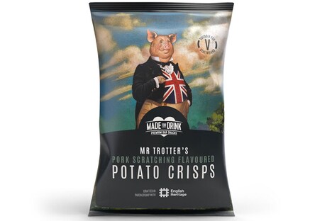 Pork-Flavored Snack Chips