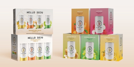 Sparkling Soju Beverages