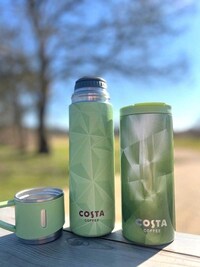 Stylish Iridescent Coffee Carriers