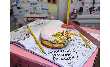 Collegiate-Themed Donuts