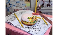 Collegiate-Themed Donuts