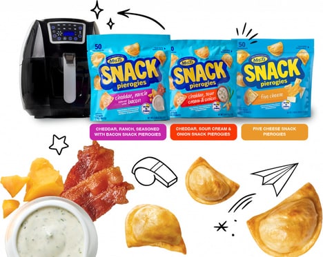 Crispy Snackable Pierogies
