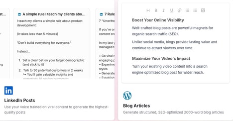 Automated Content Creation