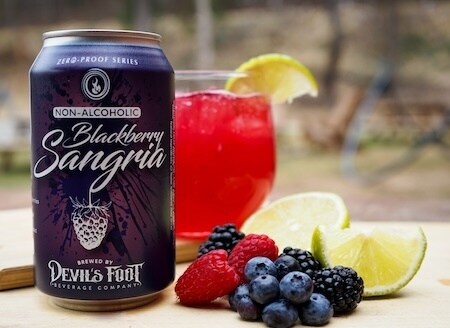 Non-Alcoholic Blackberry Sangrias