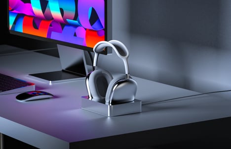Stealthy Headphone Charging Stands