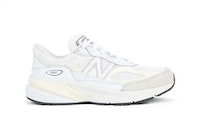 White Tonal Vintage Sneakers Image 1