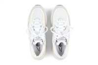 White Tonal Vintage Sneakers Image 3