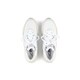 White Tonal Vintage Sneakers Image 3