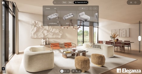 AI-Enhanced Interior Design Services