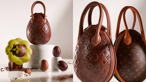 Chocolate-Crafted Intricate Luxe Bags