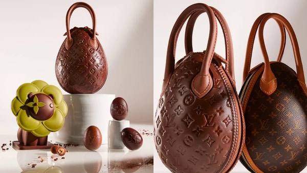 Chocolate-Crafted Intricate Luxe Bags