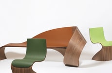 Sculptural Mixed-Material Artful Furniture