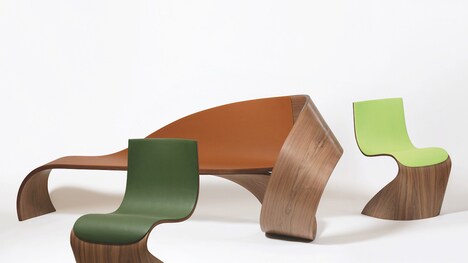 Sculptural Mixed-Material Artful Furniture