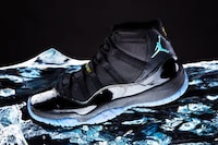 Stealthy Tonal Basketball Sneakers