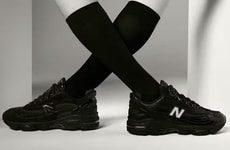 Reimagined Stealthy Monochromatic Shoes