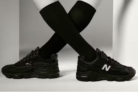 Reimagined Stealthy Monochromatic Shoes