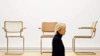 Reimagined Sleek Cantilevered Chair Image 1