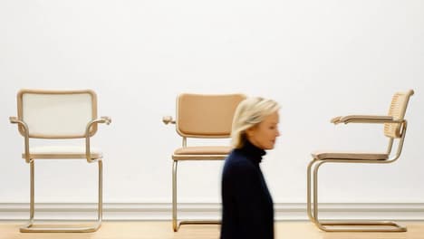 Reimagined Sleek Cantilevered Chair