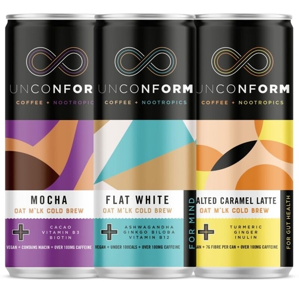 Supercharged Canned Cold Brews