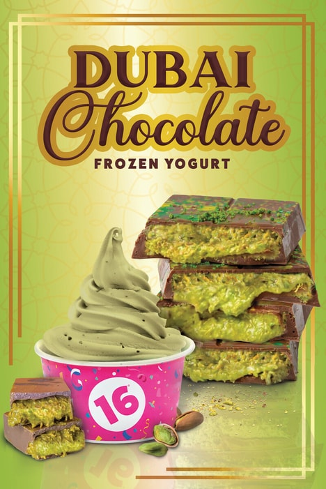 Dubai Chocolate Frozen Yogurts