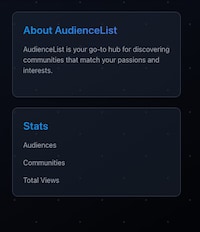 Community Discovery Tools