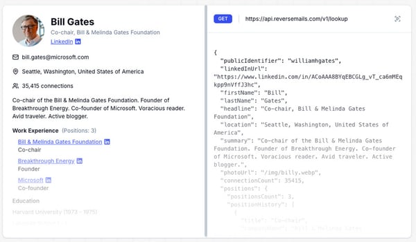 Email Data Enrichment