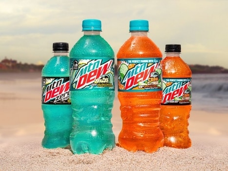 Citrusy Seaside Soda Flavors