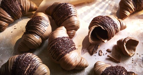 Hollow Chocolate Croissants