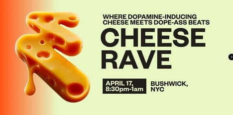 Club-Culture-Inspired Cheese Events
