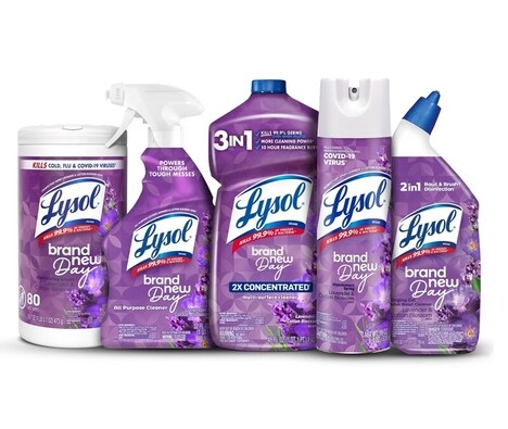 Lavender-Inspired Disinfectant Ranges