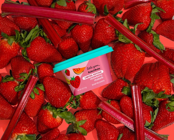 Strawberry Rhubarb-Flavored Baby Products