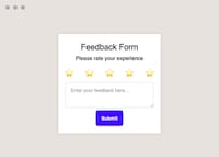 Customizable Feedback Forms