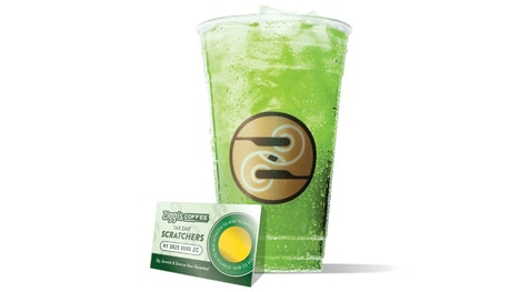 Sour Apple Cafe Drinks