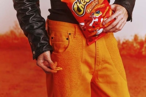 Cheesy Snacking Trousers