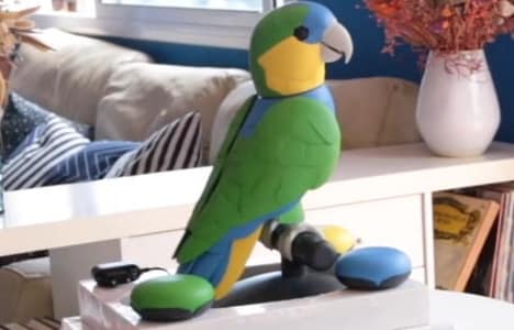Robotic AI Parrot Companions
