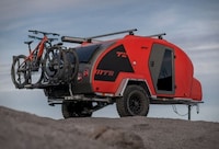 Cyclist-Targeted Camping Trailers