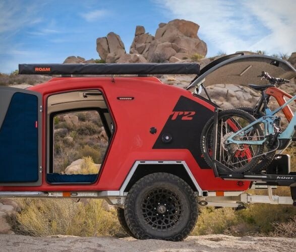 Cyclist-Targeted Camping Trailers Image 2