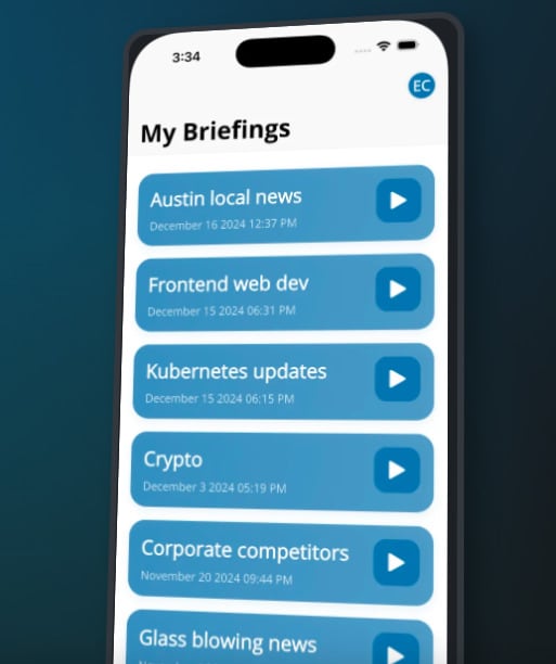 Personalized News Podcasts