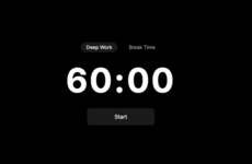 Focused Productivity Tools