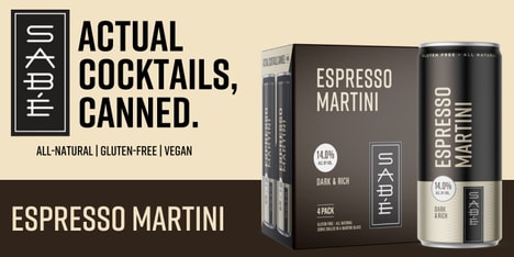Canned Espresso Martinis